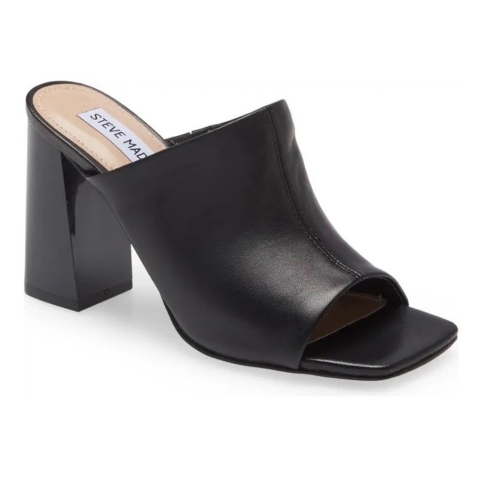 Steve Madden Tule Heels Open Toe Mule - image 1
